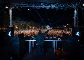 Solomun en el puerto de Ibiza, en una edición anterior de la fiesta.