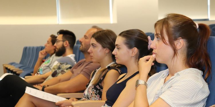 Algunos de los asistentes a las jornadas formativas sobre eutanasia y fármacos.