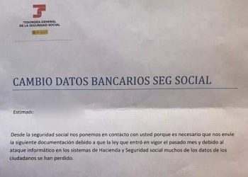 Detalle de una de las cartas/estafa que han recibido los afectados y a la que ha tenido acceso Noudiari. Imagen Noudiari.