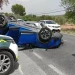 Accidente de tráfico en la carretera de Sant Josep, en una imagen de archivo.