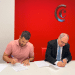 Firma del convenio de colaboración. Foto: Cámara de Comercio