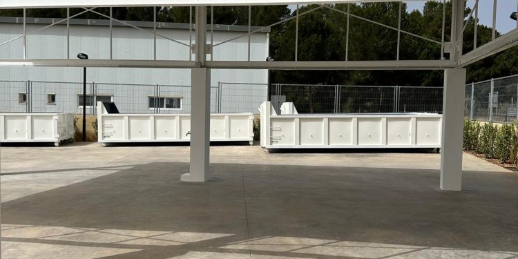 Deixalleria municipal de Sant Joan. Foto: Agrupación de Electores