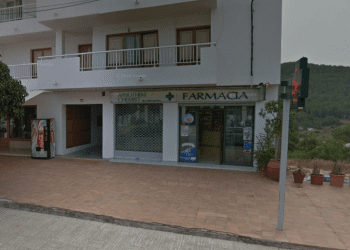 Farmacia en Sant Miquel. Foto: Google Street View