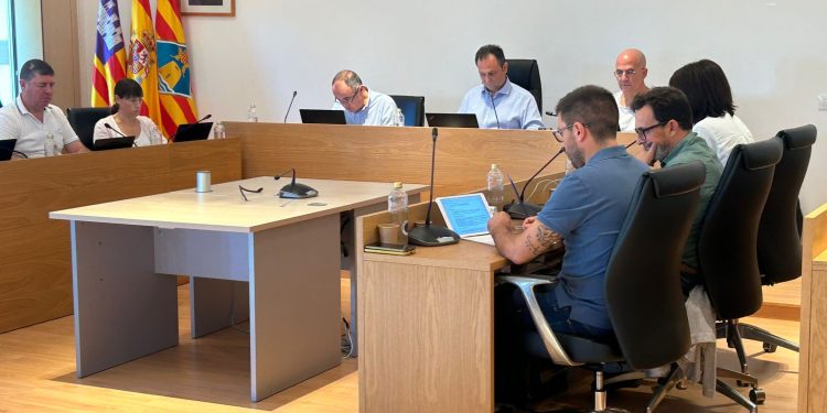 Sesión plenaria del Consell de Formentera. Foto: Consell de Formentera