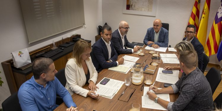 Consell de Alcaldes celebrado hoy en Sant Josep. Foto: Consell de Ibiza