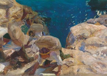 Los contrabandistas, pintado en Ibiza en 1919 por Sorolla.