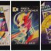 Tres de los carteles diseñados por Josep Prat Sorolla para la discoteca KU en 'Disco Ibiza, Locomía'.