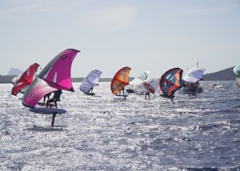 Un momento de la última jornada de la regata nacional celebrada en Sant Antoni. Fotos: Pedro Selles
