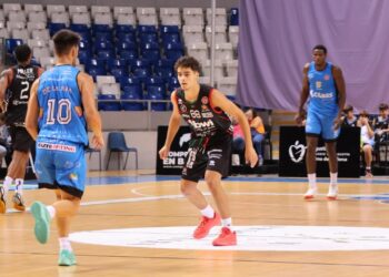 Imagen del encuentro facilitada por el Bàsquet Sant Antoni.