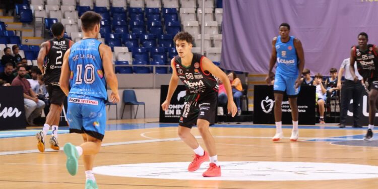 Imagen del encuentro facilitada por el Bàsquet Sant Antoni.