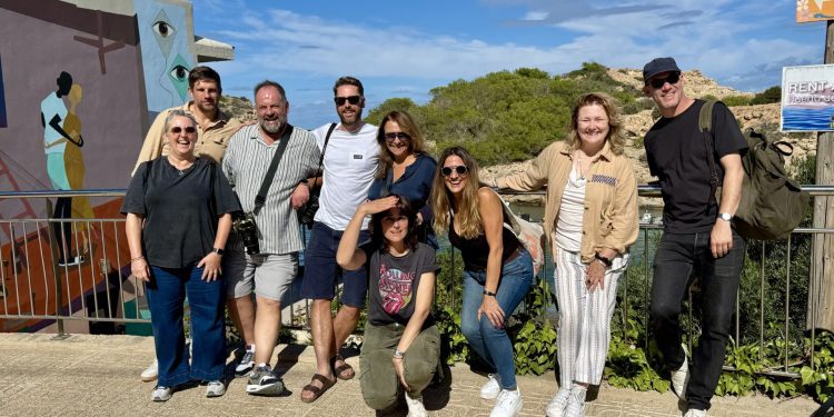 Participantes en la iniciativa. Foto: Consell de Ibiza