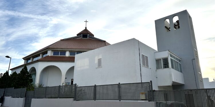 Iglesia de San Pablo de Ca n'Escadell en el municipio de Ibiza donde sucedieron los hechos cometidos por el párroco Juan Manuel Souza Iglesias.