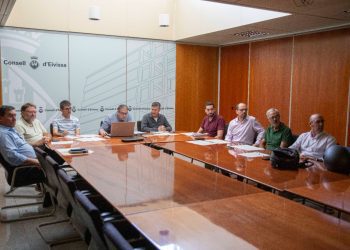Participants en la reunió. Foto: Consell d'Eivissa
