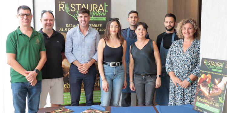 Presentación del evento gastronómico. Foto: Ayuntamiento de Sant Antoni
