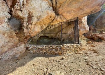 Cova des Vi o de ses Fontanelles, en el municipio de Sant Antoni, que ha sido vandalizada