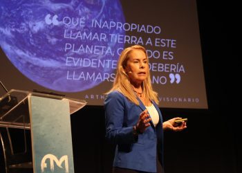 Intervención de Theresa Zabell. Foto: Foro Marino