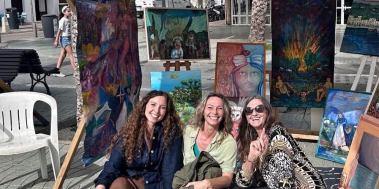 Varias de las participantes en el festival. FOTO: Jaume Riera.