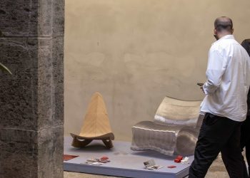 Los diseños de Alejandro Gómez Slok en EDIT Napoli. Foto: GOSLO Studio