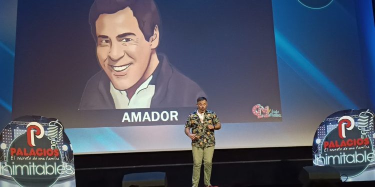 Un momento de la actuación de Lucho Martínez. Fotografía cedida por Lucho Martínez.