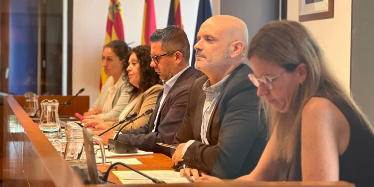 Sessió plenaria d'avui. Foto: Ajuntament d'Eivissa