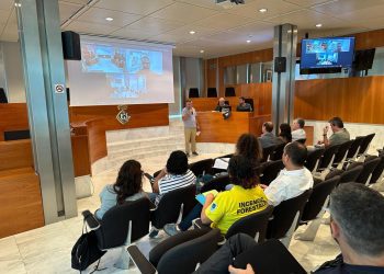 Sesión informativa realizada hoy en Ibiza. Foto: Govern balear