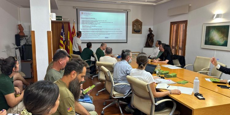 Sesión informativa llevada a cabo hoy en Formentera. Foto: Govern balear