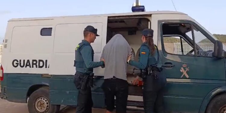 Imagen de archivo de la Guardia Civil en Ibiza