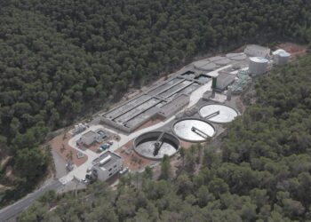 EDAR de Ibiza. Foto: Ministerio de Transición Ecológica y Reto Demográfico