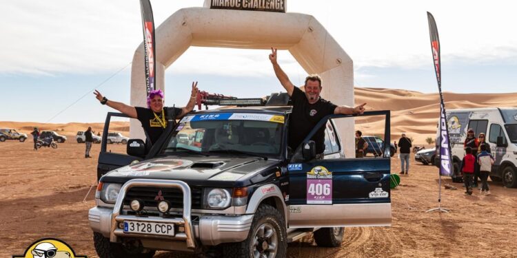 Imagen de José Escandell y Mónica Fernández, representantes del Automóvil Club Ibiza que tomarán parte en la prueba.