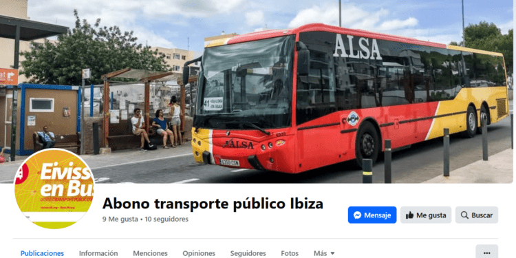 Página de Facebook desde donde se hace la estafa