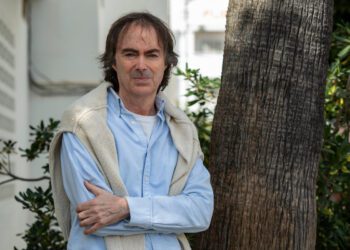 Vicente Valero en Sant Antoni. Foto de Joan Costa.