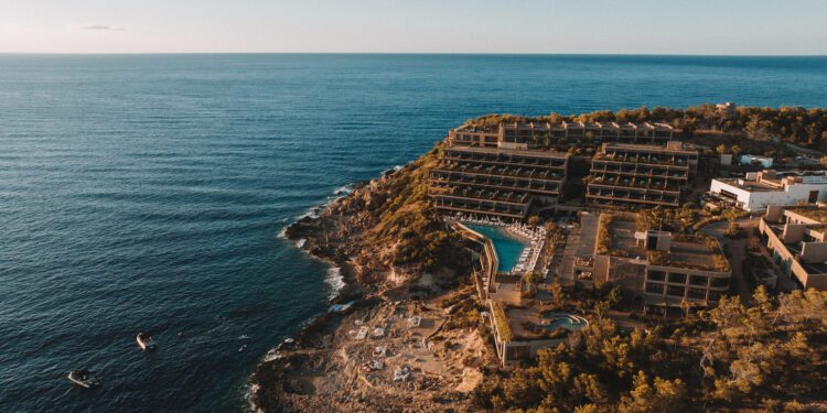 Vista del Six Senses Ibiza.