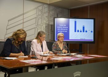 Presentación de los datos de la Oficina de la Dona. Foto: Consell de Ibiza