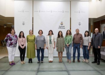 Imagen de la presentación celebrada hoy en el Consell.