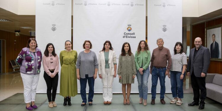 Imagen de la presentación celebrada hoy en el Consell.