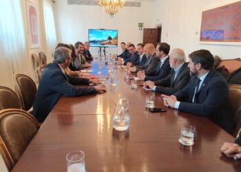 Un momento de la reunión. Foto: Ayuntamiento de Ibiza