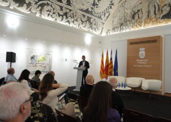 Intervención de Rafael Triguero en la inauguración de la jornada. Foto: Ayuntamiento de Ibiza