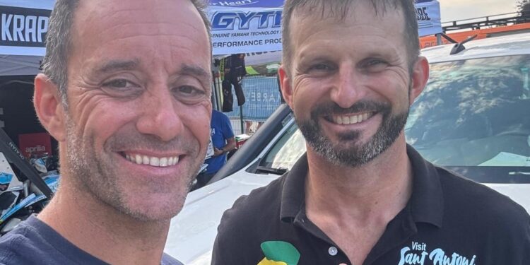 Gerard Farrés y Toni Vingut. Fotografía faciltiada por el Automóvil Club de Ibiza y Formentera