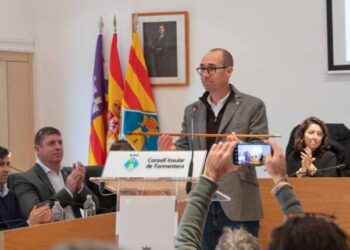 Óscar Portas, nuevo presidente del Consell de Formentera. Foto: Formentera Avui