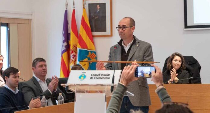 Óscar Portas, nuevo presidente del Consell de Formentera. Foto: Formentera Avui