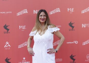 Noemí Castro, en una imagen de la última edición del festival Ibicine. Foto: Cintia Sarría