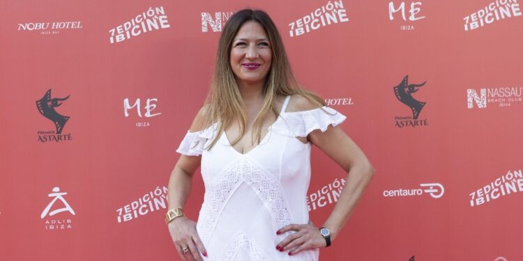 Noemí Castro, en una imagen de la última edición del festival Ibicine. Foto: Cintia Sarría