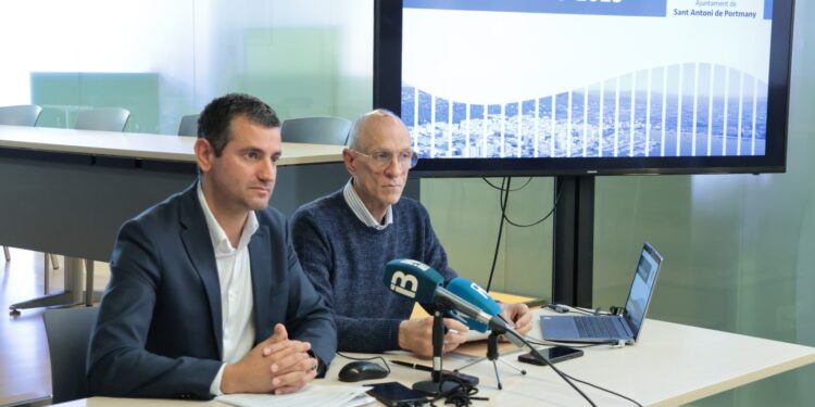 Presentación de los presupuestos. Foto: Ayuntamiento de Sant Antoni