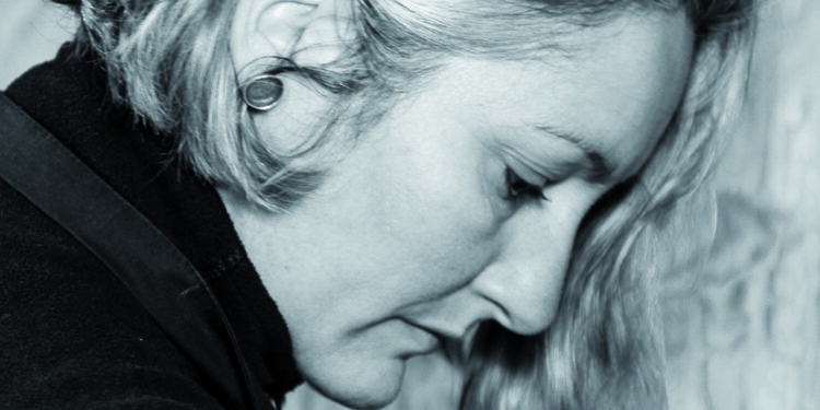 Retrato de Romanie que expone en Filmótica Studio desde el próximo viernes.