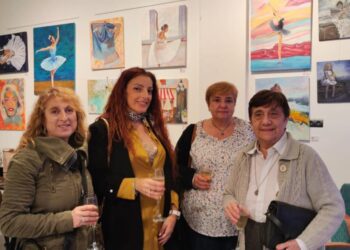 Fotografías de Jaume Riera de la apertura de la exposición.