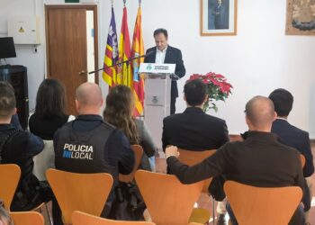Córdoba, hoy, durante su discurso por el 46º aniversario de la Constitución Española.