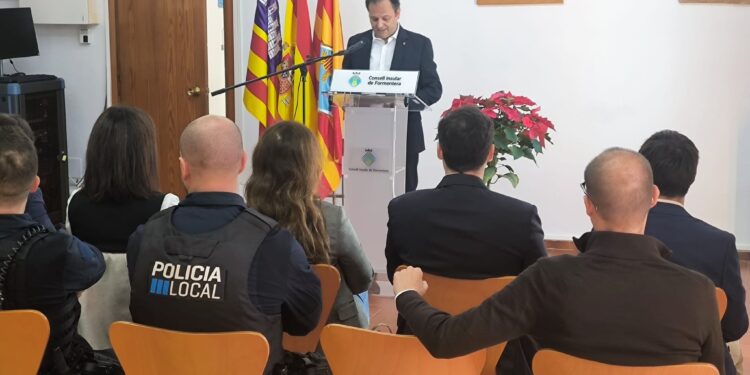 Córdoba, hoy, durante su discurso por el 46º aniversario de la Constitución Española.