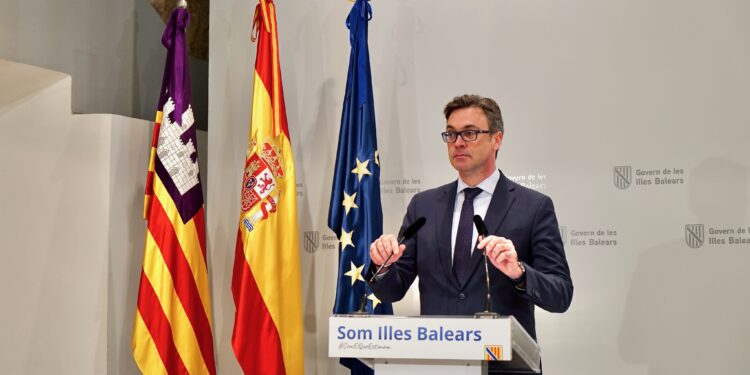 El portavoz del Govern, Antoni Costa. Foto: Govern balear