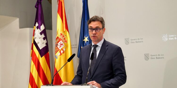 El portavoz del Govern, Toni Costa. Foto: Govern balear