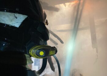 Los bomberos han sofocado el incendio. Foto: Bombers d'Eivissa